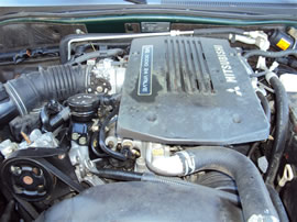 2000 MITSUBISHI MONTERO SPORT ,3.0L AUTO, 4DR 2WD, COLOR GREEN, STK 143685